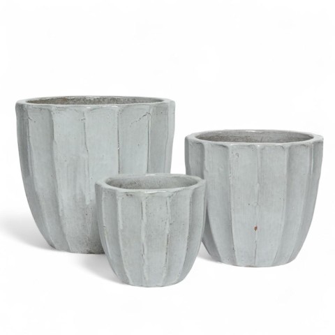 SET 3 VASI TERRACOTTA MAYA H34